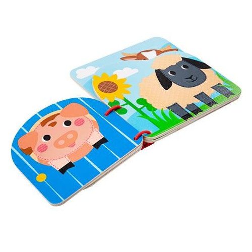 Tidlo Dřevěná knížka farma