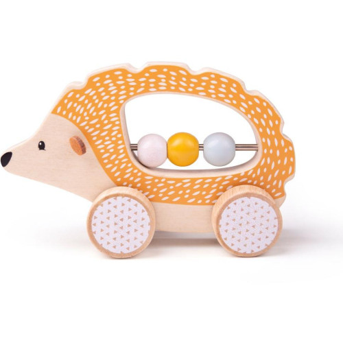 Bigjigs Toys Ježek na kolečkách