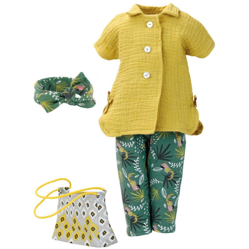 Petitcollin Obleček Charlotte pro panenku 48 cm