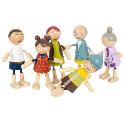 Small Foot Dřevěné postavičky Rodina