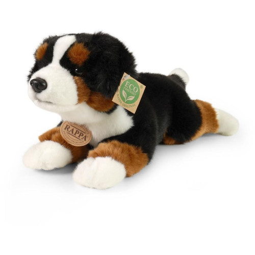 Rappa Plyšový bernský salašnický pes ležící 30 cm ECO-FRIENDLY