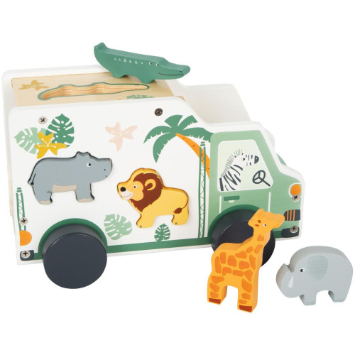 Small Foot Vkládací auto Safari