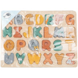 small foot Vkládací puzzle Safari abeceda