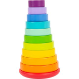 small foot Motorická nasazovacíí věž Duha