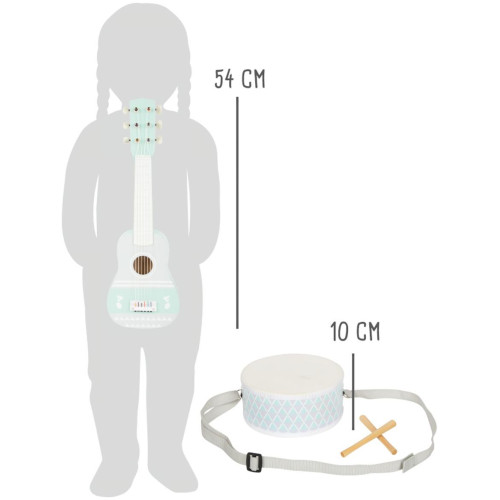 small foot Pastelová hudební sada 3 ks