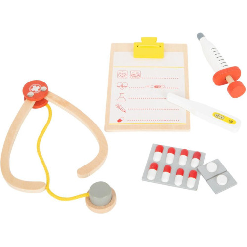 small foot Dětský doktorský kufřík pro malé zubaře 2v1