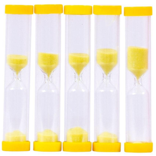 Bigjigs Toys Přesýpací hodiny 3 minuty 1ks žluté