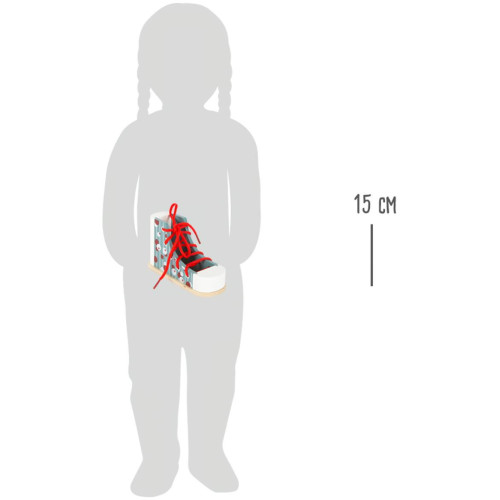 small foot Zavaž si tkaničku