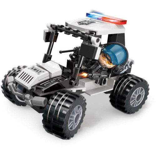 Qman Mine City Police W11011-4 Policejní džíp