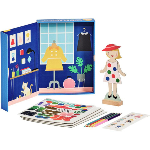 Petitcollage Magnetické oblékání šatů