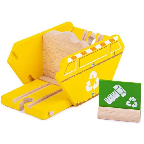 Bigjigs Rail Kontejner recyklace