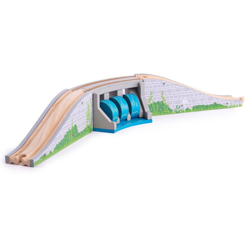 Bigjigs Rail Most s vodopádem