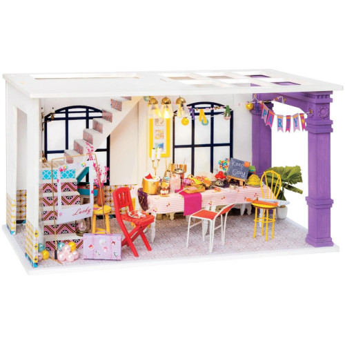 RoboTime miniatura domečku Podkrovní párty jídelna