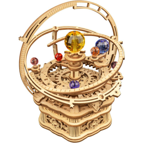 RoboTime 3D skládačka hrací skříňky Historický orloj