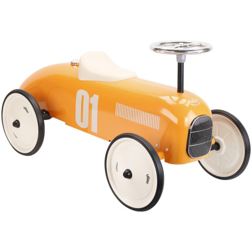 Vilac Vintage kovové odrážedlo oranžové