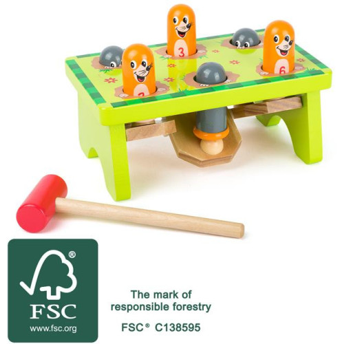 Small Foot Zatloukačka Krtečci