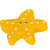 Small Foot Chrastítka mořská zvířátka 1 ks žlutá