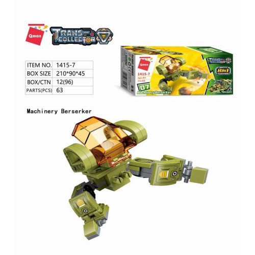 Qman Thunder Expedition Battle Car 1415 1 část