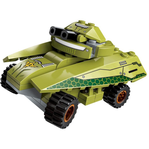 Qman Thunder Expedition Battle Car 1415-6 Obrněný vůz Magnetic Storm