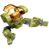 Qman Thunder Expedition Battle Car 1415-7 Stroj Berserker