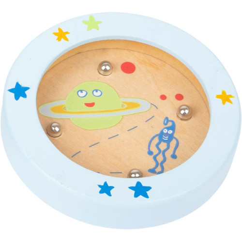 Small Foot Minilabyrint Space 1 ks bílá