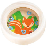 Mini kuličkový labyrint se zvířátky 1ks Veverka