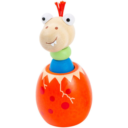 Small Foot Dinosauří vejce se zvukem 1 ks oranžová