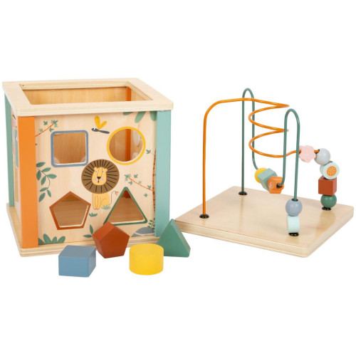 small foot Motorická kostka Safari