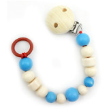 Hess Řetízek na dudlík světle modrý