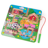 Bigjigs Toys Magnetické bludiště Farma