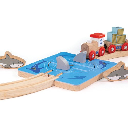 Bigjigs Rail Vír se žraloky