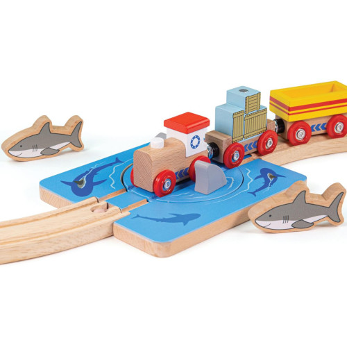 Bigjigs Rail Vír se žraloky