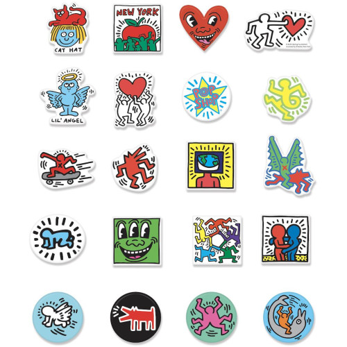 Vilac Dřevěné magnetky Keith Haring