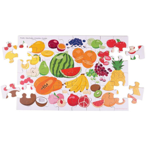 Bigjigs Toys Podlahové puzzle Ovoce