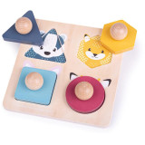 Bigjigs Toys Puzzle ve tvaru zvířátek