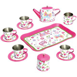 Bino Dětská čajový set růžový
