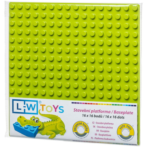 L-W Toys Podložka na stavění JUNIOR 25,5x25,5 cm