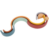 small foot Dřevěné hračky motorická duha Safari