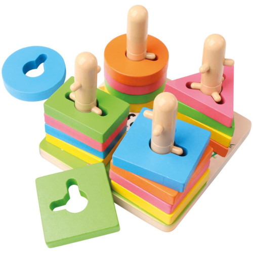 Bino Motorická hračka Tvary a barvy