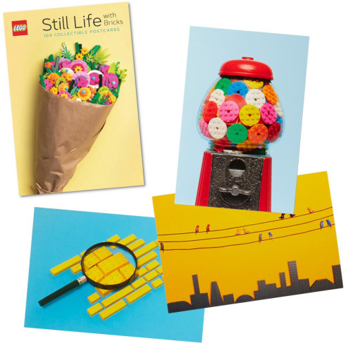 Chronicle Books LEGO® Zátiší s kostkami 100 ks pohlednic