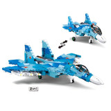 Sluban Model Bricks M38-B0985 Stíhací letoun Su-27 2v1