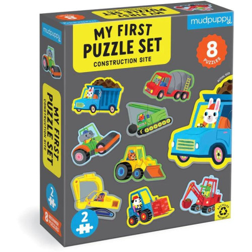 Mudpuppy Puzzle Moje první puzzle Staveniště