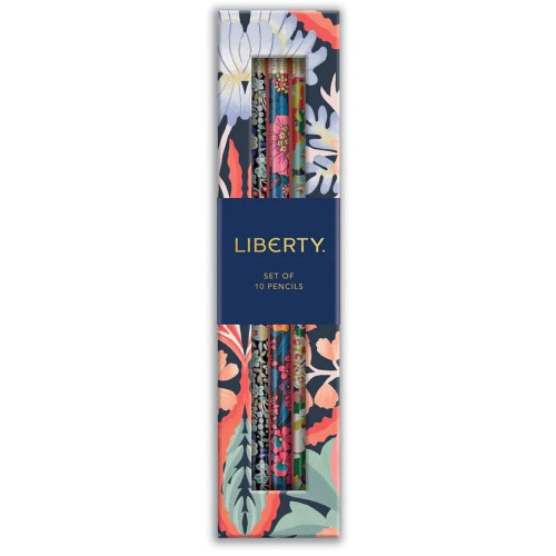 Galison Sada květinových tužek Liberty Tanjore Gardens 10 ks