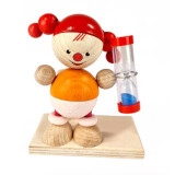 Hess Přesýpací hodiny panenka Lucia  pro měření doby čištění zubů