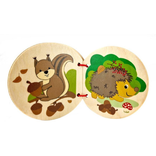 Hess Obrázková kniha liška a zvířátka z lesa