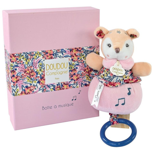 Doudou Plyšová srnka hrající melodii 20 cm