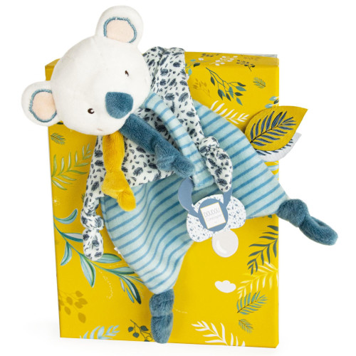 Doudou Hračka s úchytem na dudlík koala Yoca 20 cm