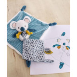 Doudou Dárková sada - koala Yoca s dečkou 25 cm