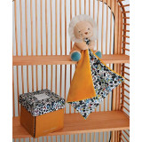 Doudou Dárková sada - lvíček s dečkou 12 cm