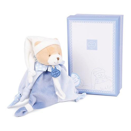 Doudou Hračka s úchytem na dudlík medvídek 17 cm